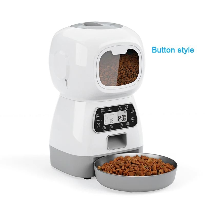 Smart Automatic Cat Feeder with APP Control Double Meal Pet Food Dispenser for Cats and Dogs