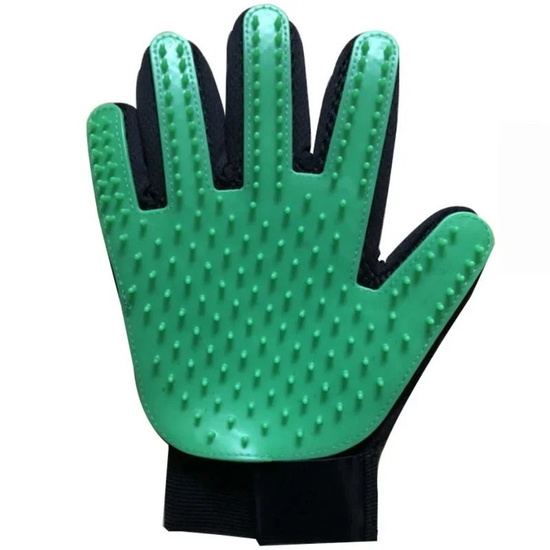 Pet Grooming Glove Deshedding Brush for Cats and Dogs Massage Hair Remover