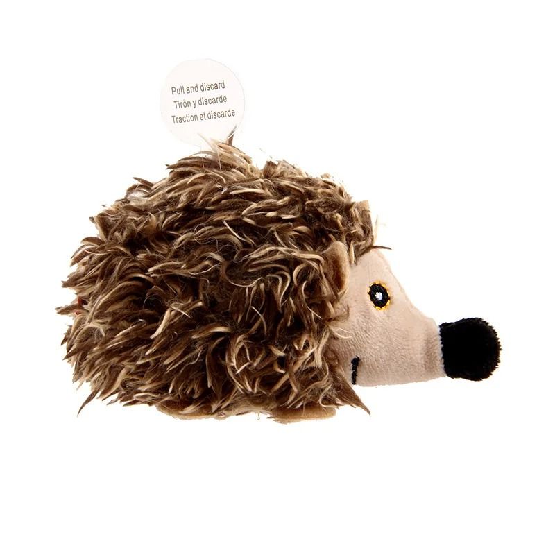 GiGwi Interactive Cat Toy Sound Bird Mouse and Hedgehog Feather Toys for Cats
