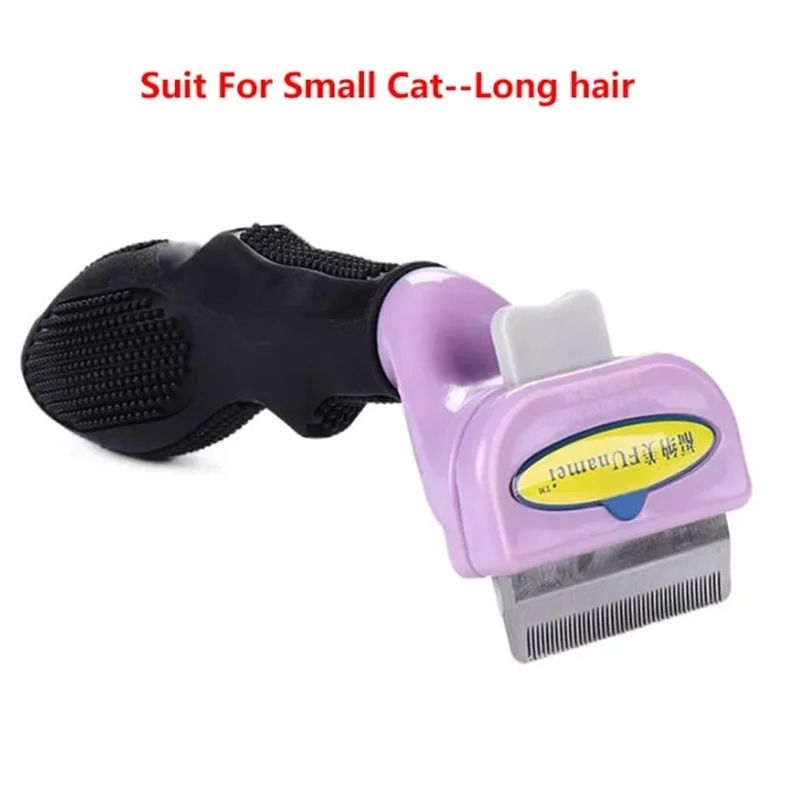 Cat Grooming Brush and Pet Hair Remover Comb for Shedding