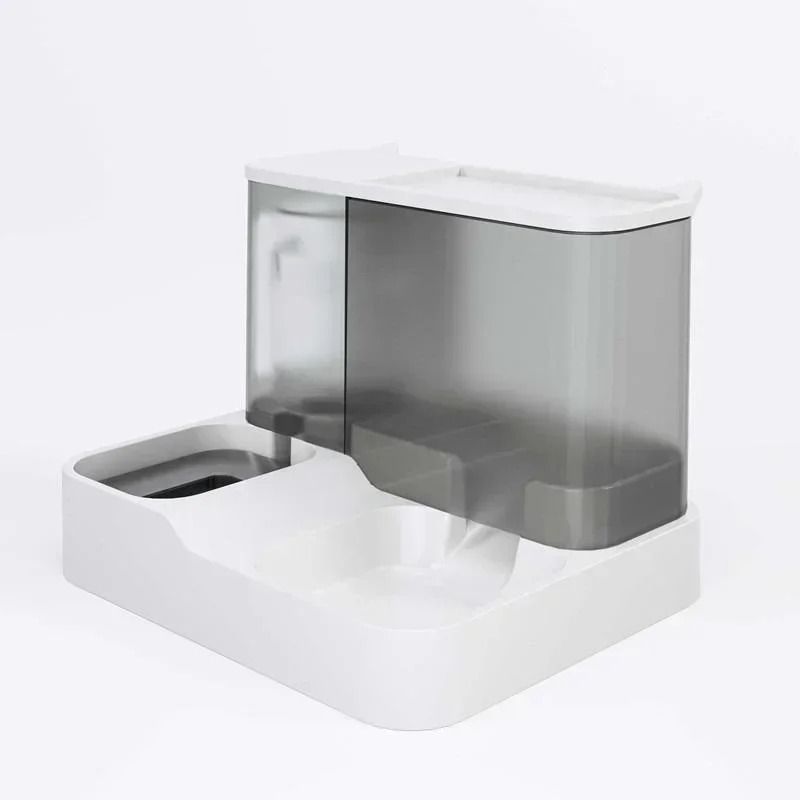 2 in 1 Automatic Pet Feeder and Water Dispenser for Dogs and Cats