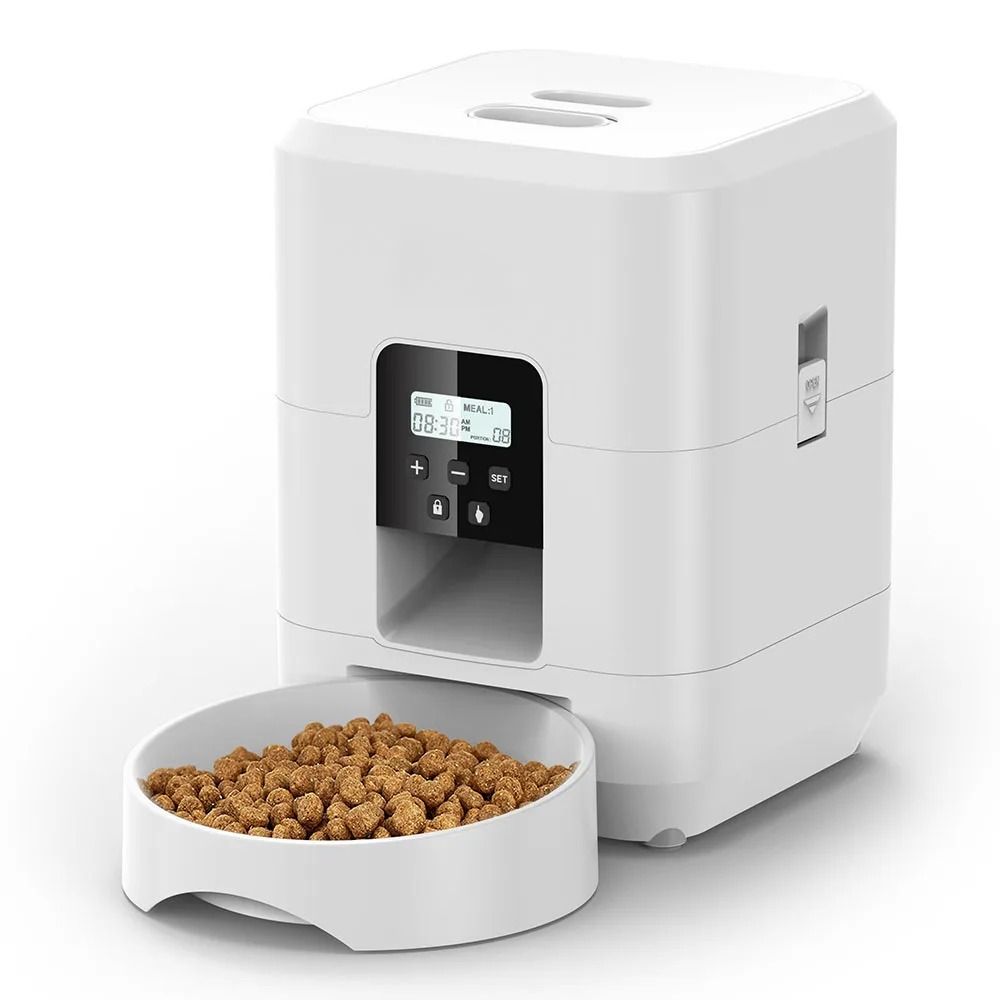 Smart WiFi Automatic Pet Feeder With Camera Timer 2L Food Bowl For Cats Dogs
