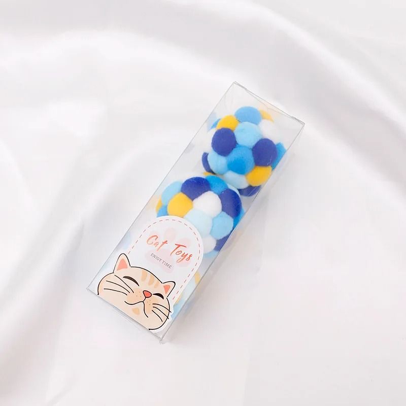 Rainbow Plush Cat Toy Ball With Bell Catnip For Interactive Chewing Chasing And Quiet Play