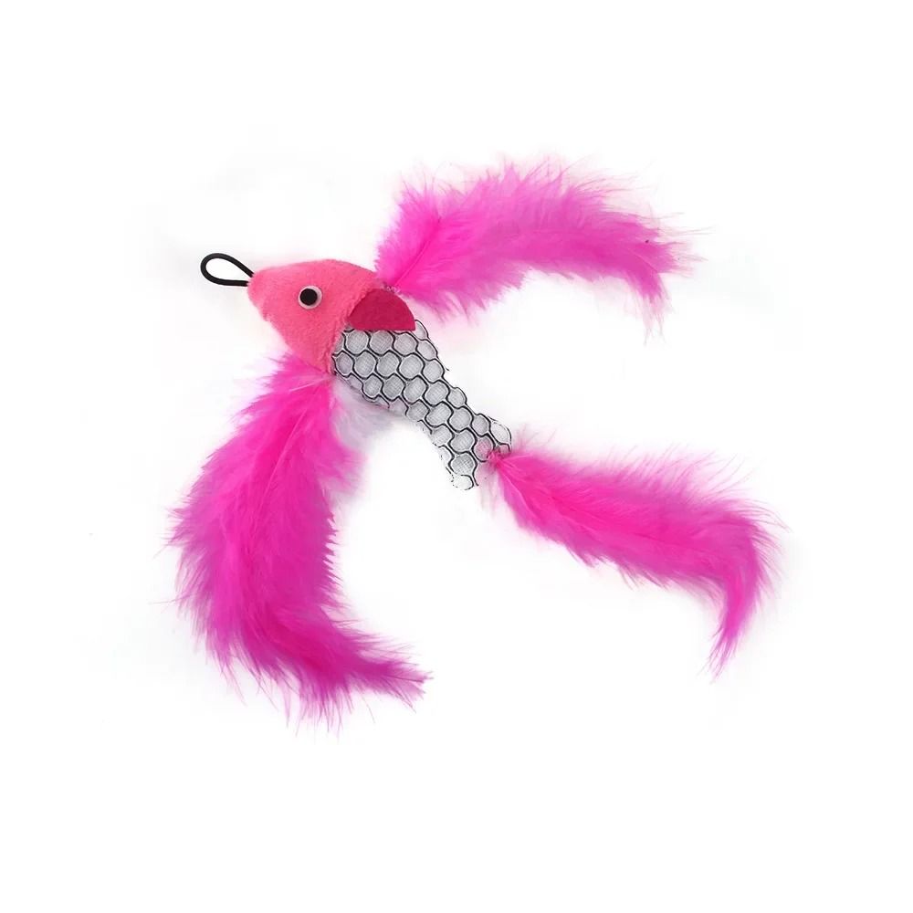 Flying Fish Cat Wand Replacement Head Plush Toy Attachment
