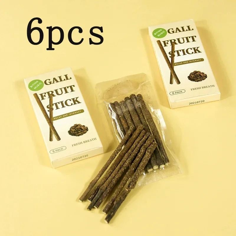 Natural Matatabi Cat Sticks Silvervine Chew Toy for Teeth Cleaning and Play