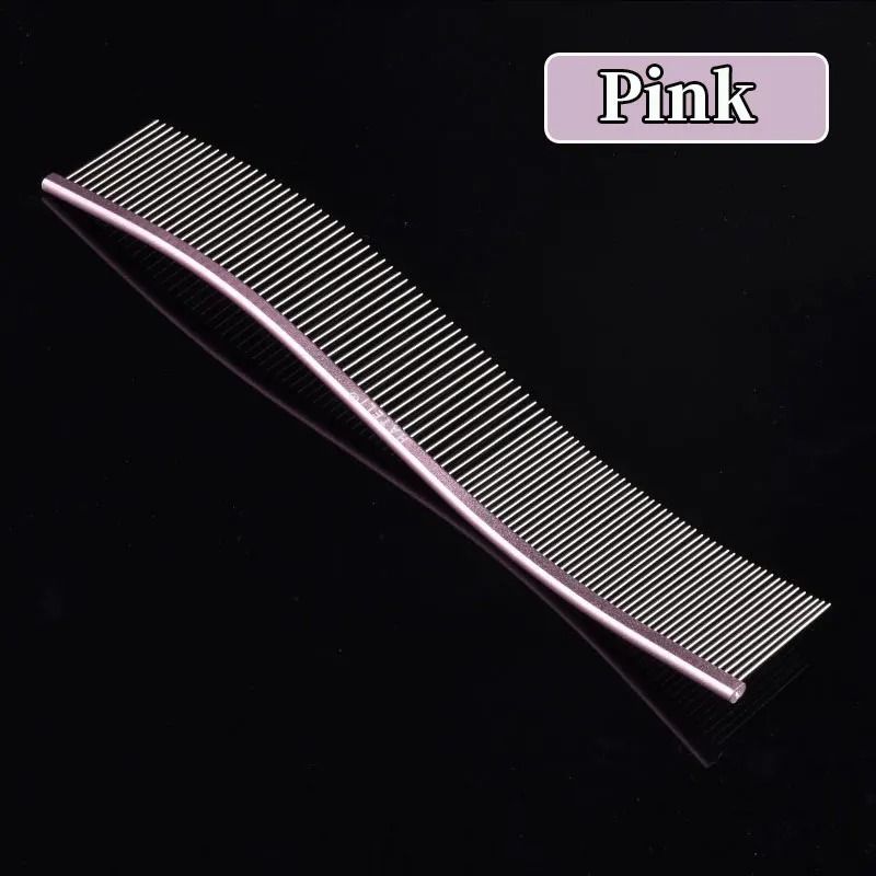 Pet Grooming Comb Stainless Steel Cat and Dog Hair Removal Brush