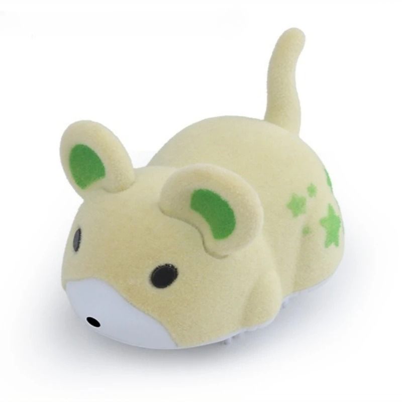 Rechargeable Moving Mouse Cat Toy With Interactive Plush Chase Play