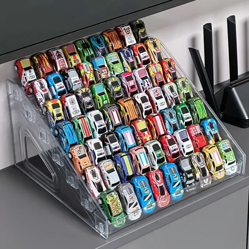 Multi Layer Acrylic Display Stand for Toy Cars Jewelry and Collectible Organization