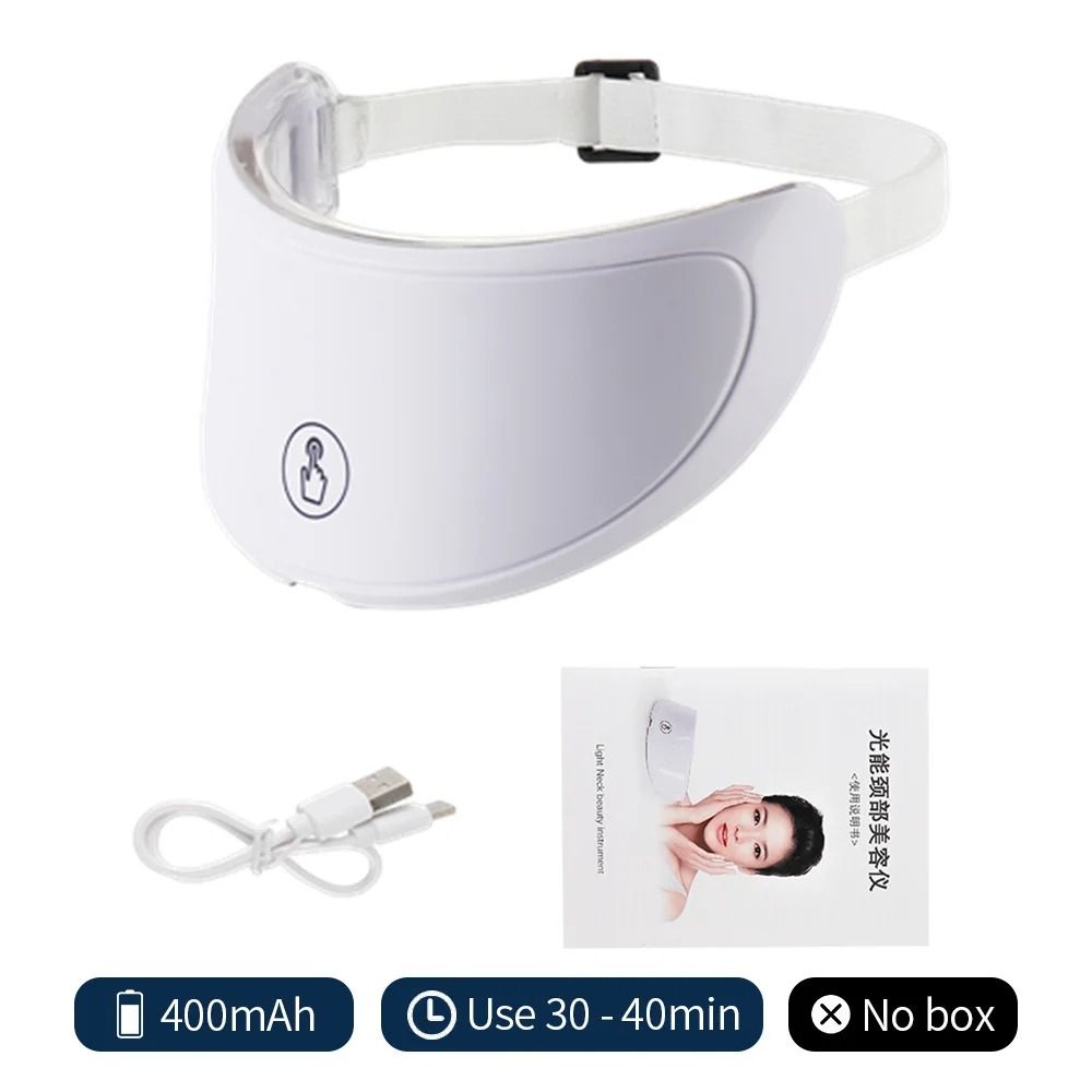 LED Facial Mask Red Light Therapy Photon Skin Care Device