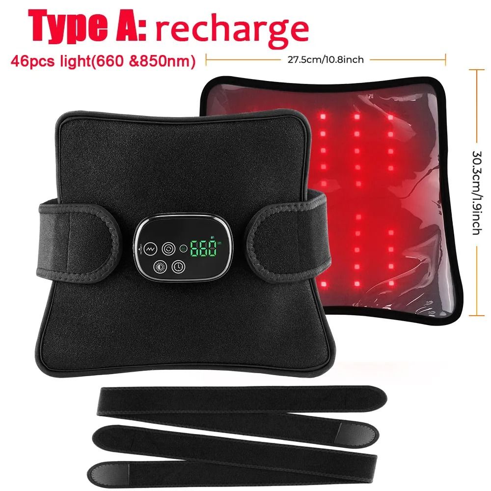 Cordless Red Light Therapy Wrap for Joint and Muscle Relaxation