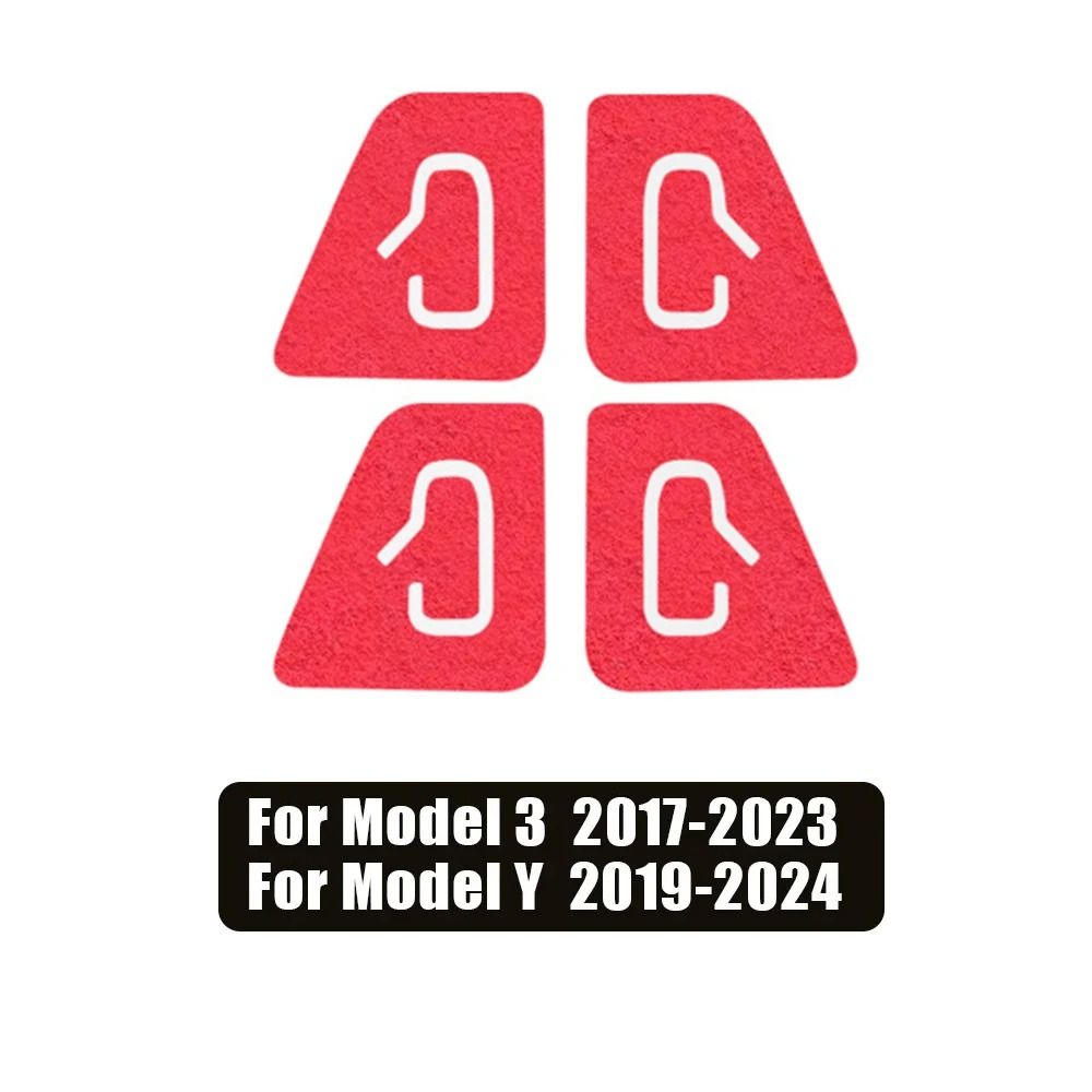 Tesla Model 3 Model Y Door Button Interior Sticker Set