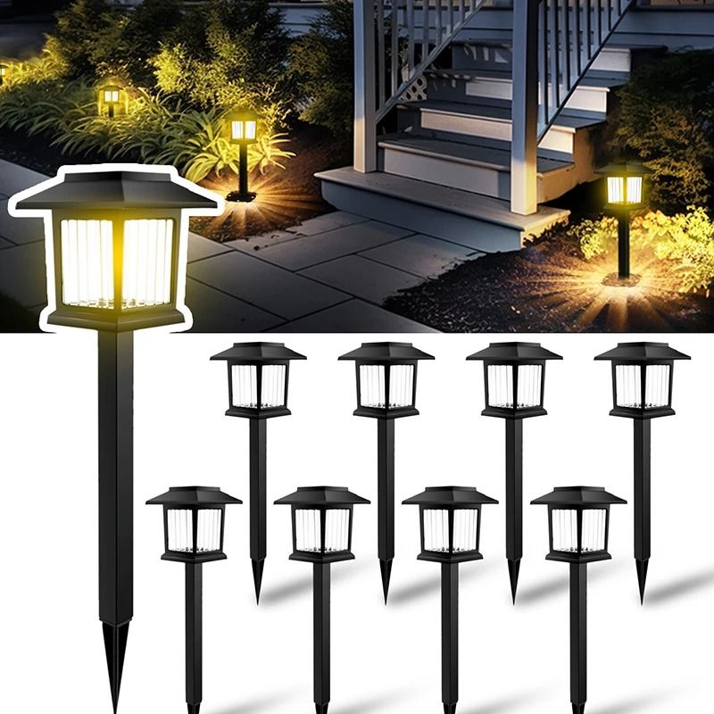 Solar Pathway Lights for Safer Walkways and Garden Decor