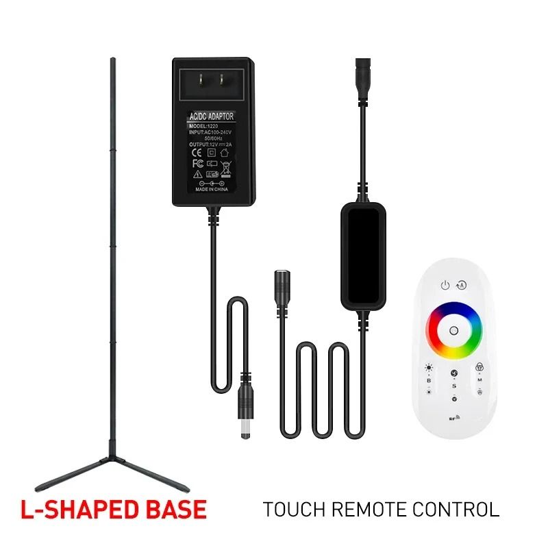 Smart Tuya RGB Corner Floor Lamp with App Remote Mood Lighting
