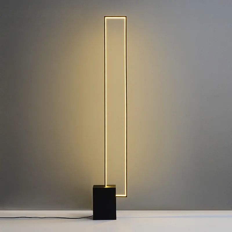 LumiNordic Smart RGB Dimmable LED Floor Lamp for Modern Home Ambience