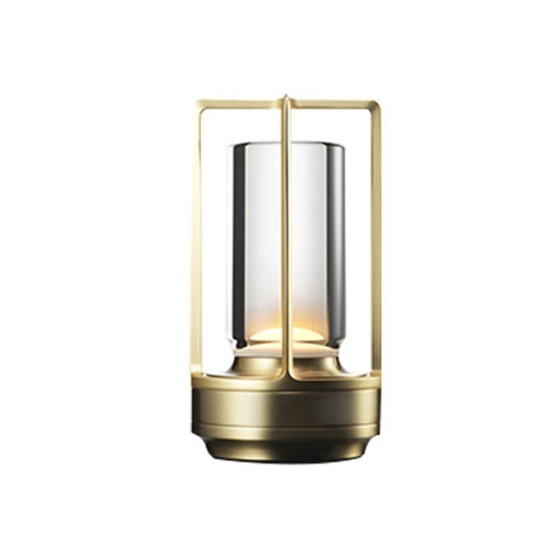 Rechargeable Crystal Touch Table Lamp for Elegant Cordless Ambient Mood Lighting
