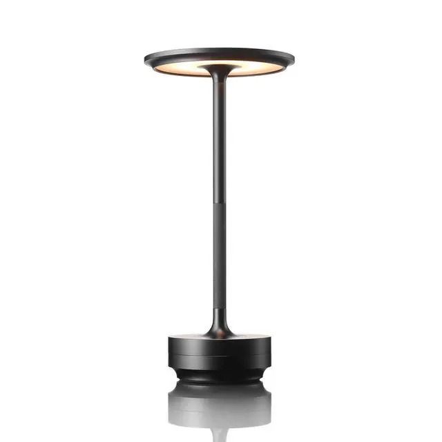 Rechargeable Cordless Table Lamp With Touch Dimming For Elegant Dining Ambiance