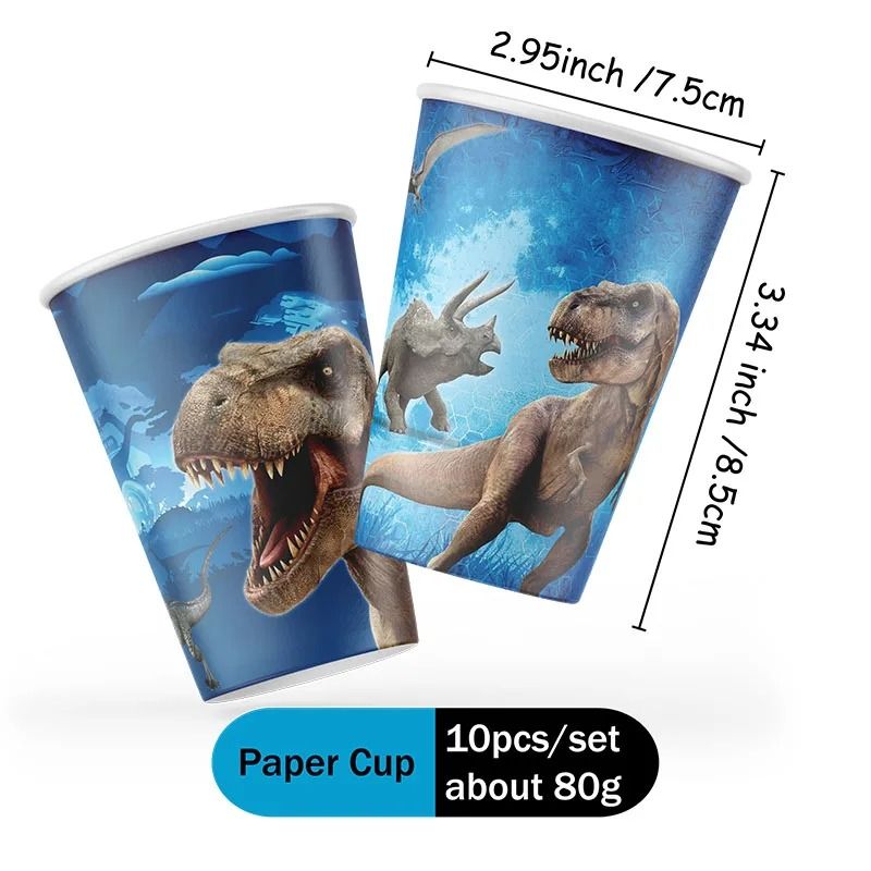 Jurassic Dinosaur Party Decoration Set Creates Complete Prehistoric Celebrations With Ease