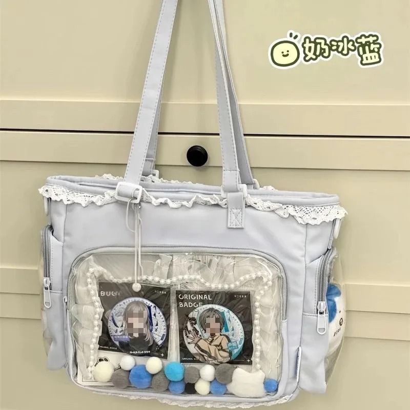 Ballet Girl Large Capacity Ita Shoulder Crossbody Bag For Anime Fans