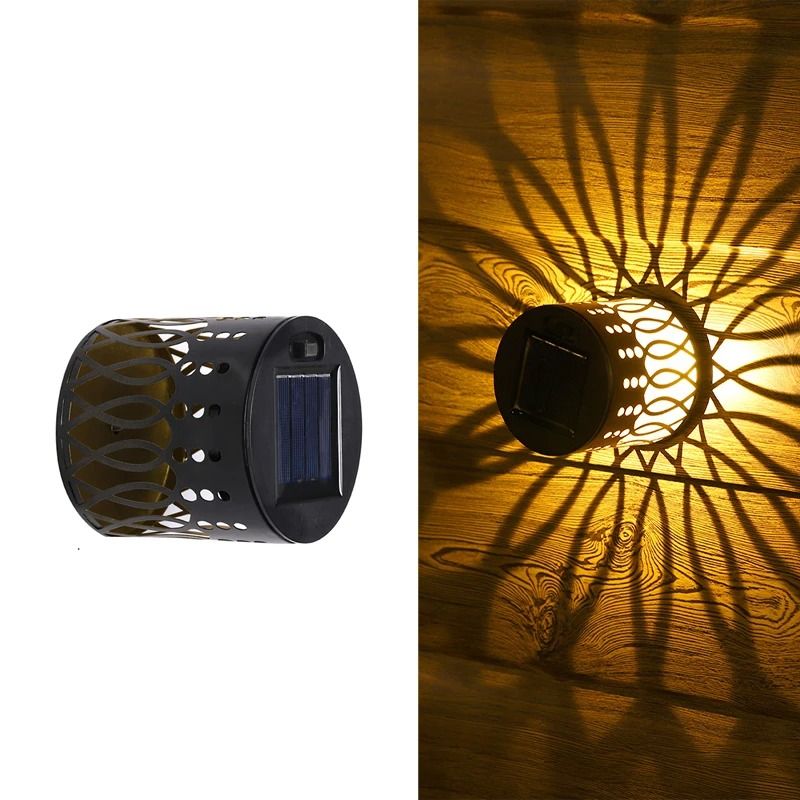 Solar Outdoor Wall Projection Light For Stylish Garden Landscape Ambiance Decor