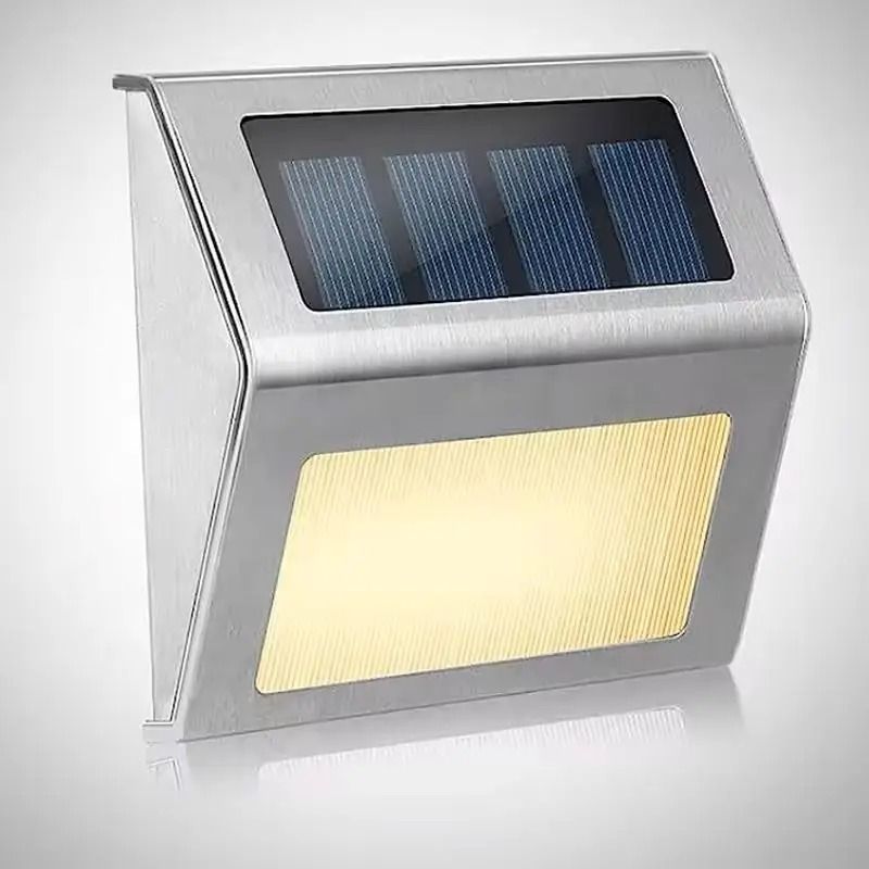 Solar Deck Fence Lights Brighten Pools Gardens Patios Without Outdoor Wiring