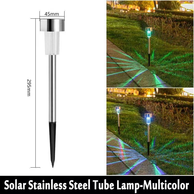Solar Garden Lantern Pathway Lights Brighten Yards Lawns Walkways Patios Nightly