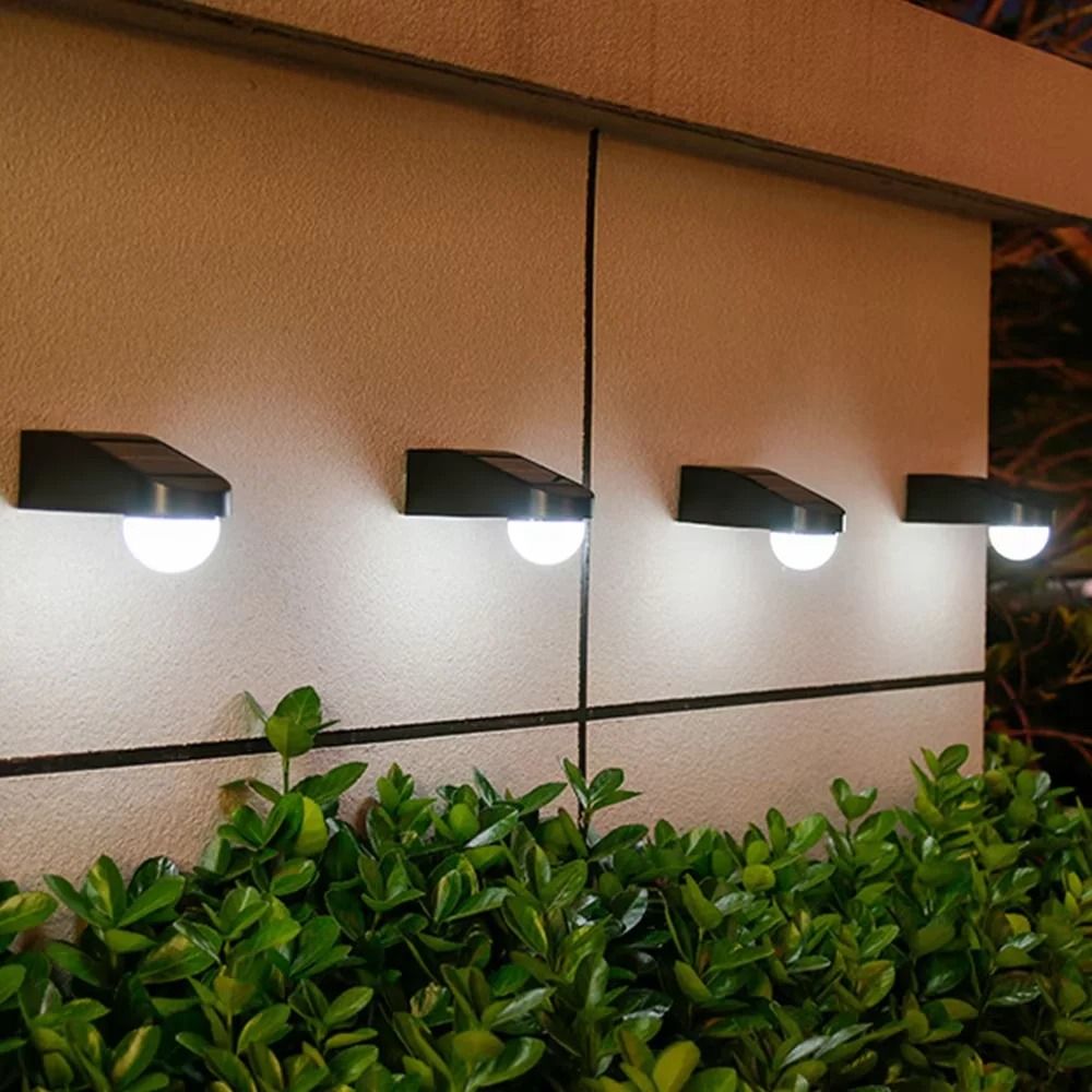 Solar Fence Deck Lights Brighten Stairs Railings Patios Automatically Every Night