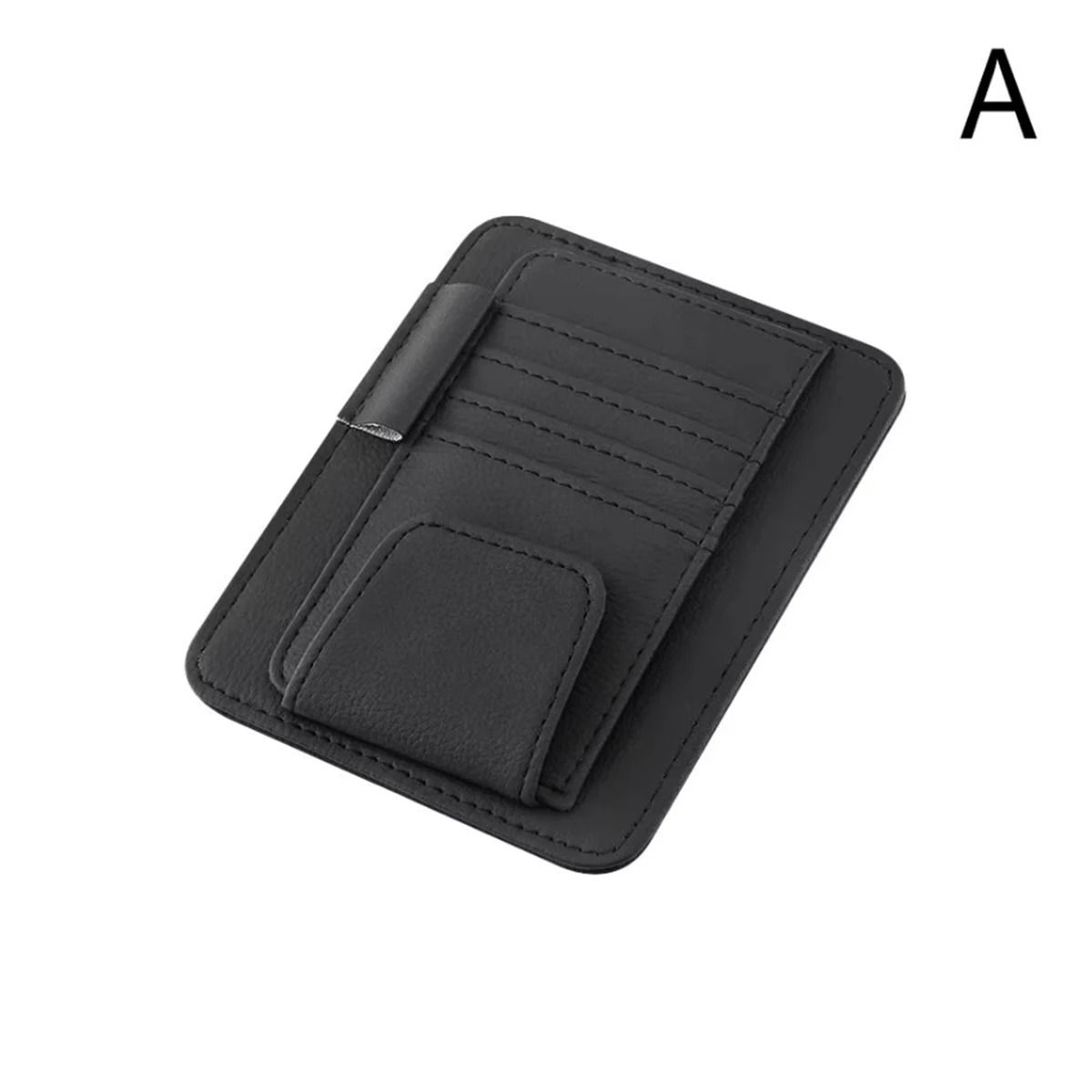 Multi Pocket Car Sun Visor Organizer with Sunglasses and Business Card Storage