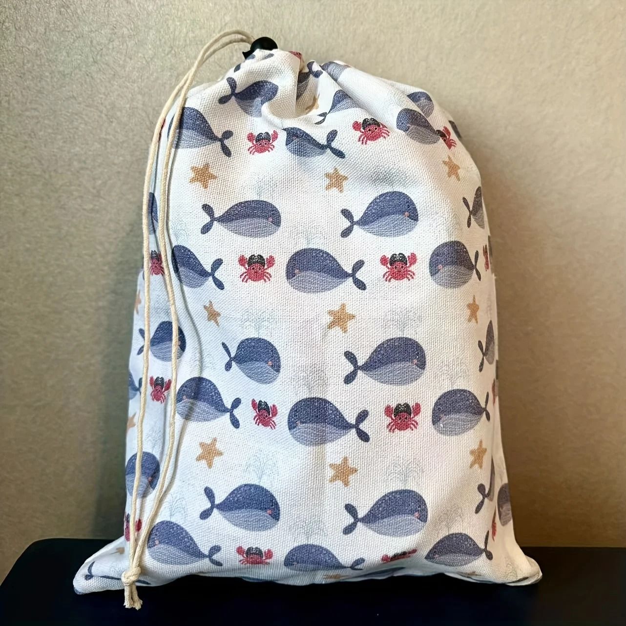 Portable Single Drawstring Travel Storage Pouch for Clothes Shoes and Daily Essentials