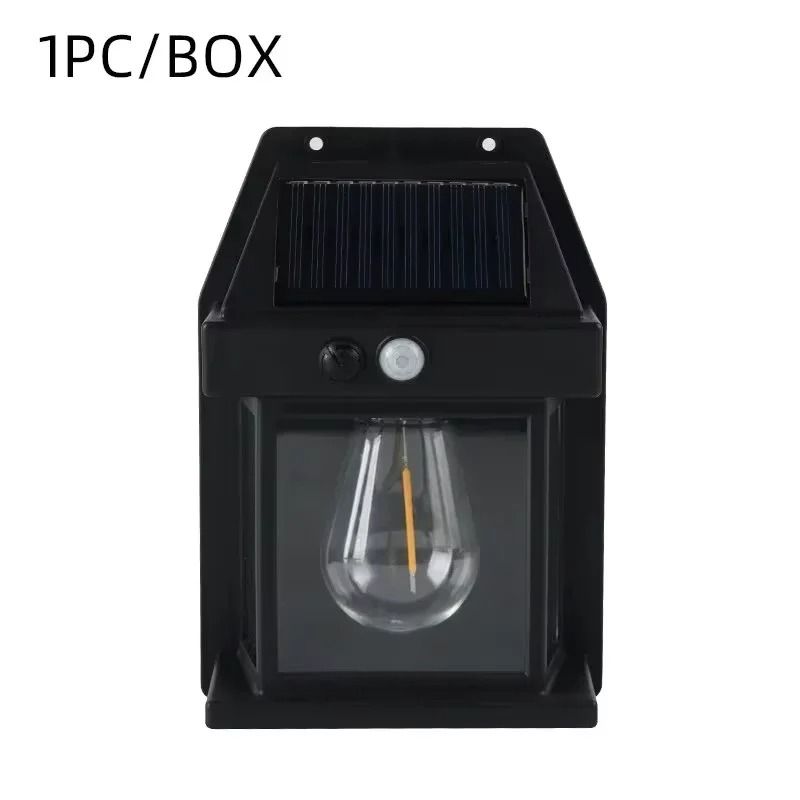 100 LED Solar Wall Light with Motion Sensor