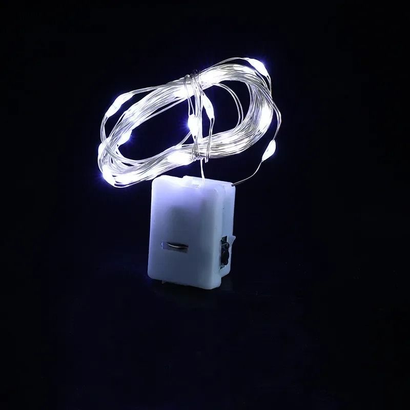 Button Battery LED Fairy String Lights for Christmas & Home Decor