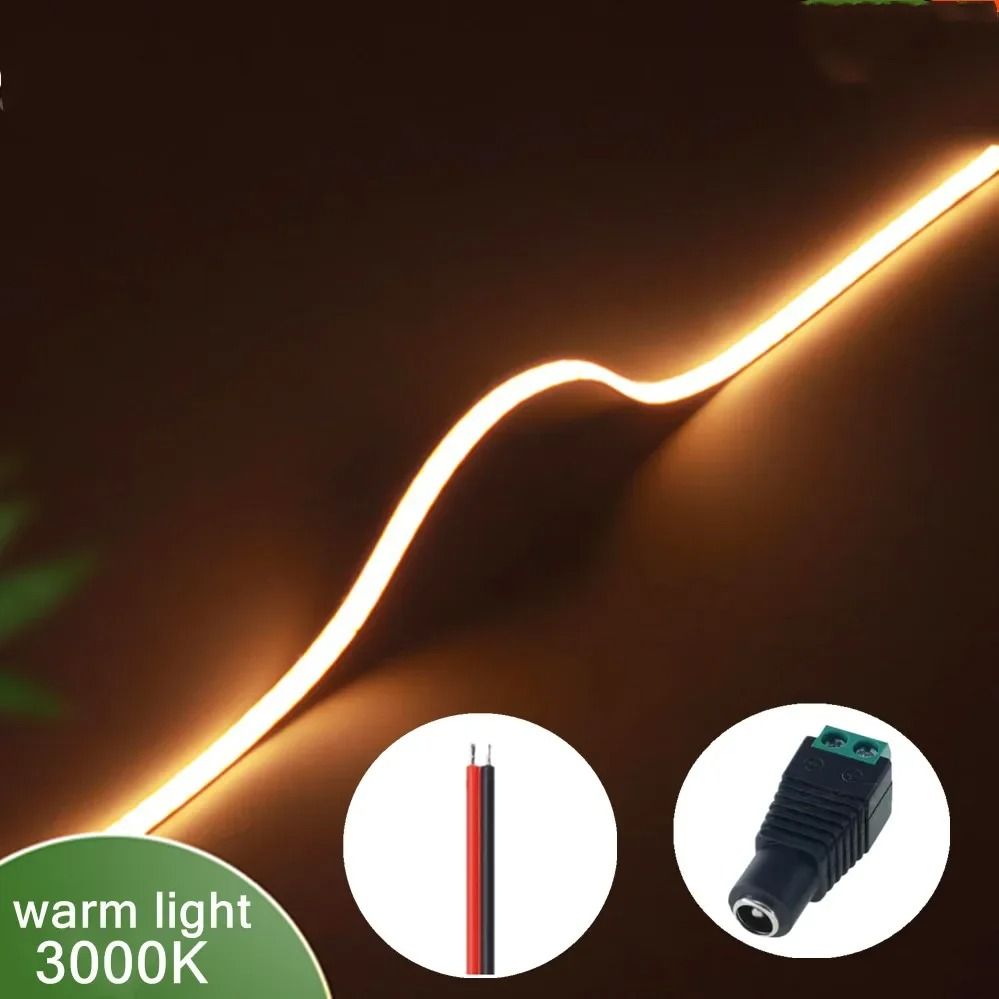 Slim 3MM COB LED Strip For Seamless Hidden Accent Lighting Anywhere