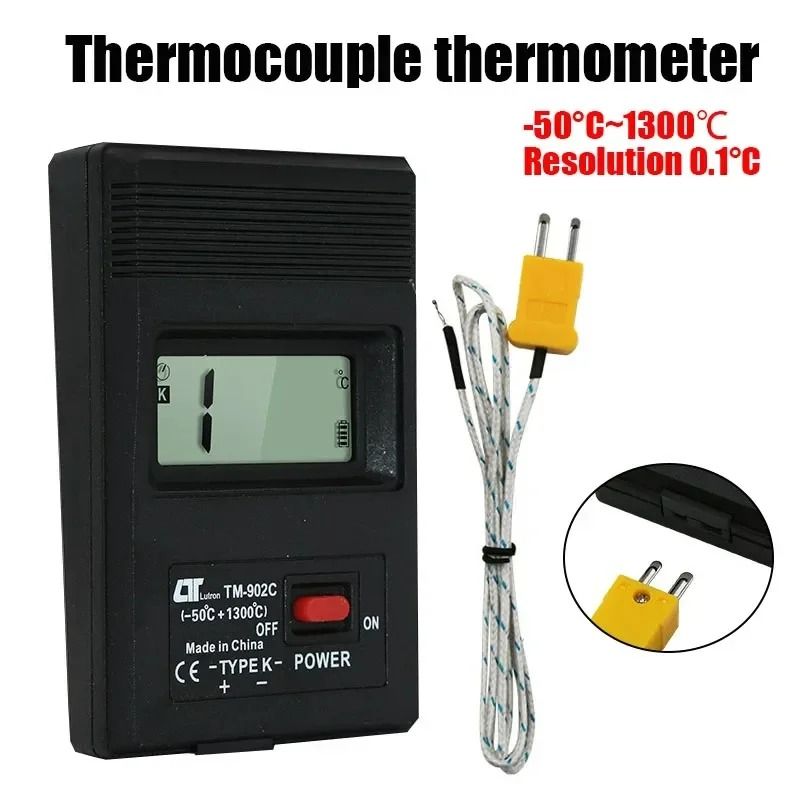 TM902C K Type Thermometer and Digital Thermocouple Meter