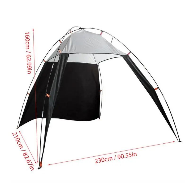 Portable Sun Shade Tent Lightweight Beach Camping Canopy for Kids and Adults