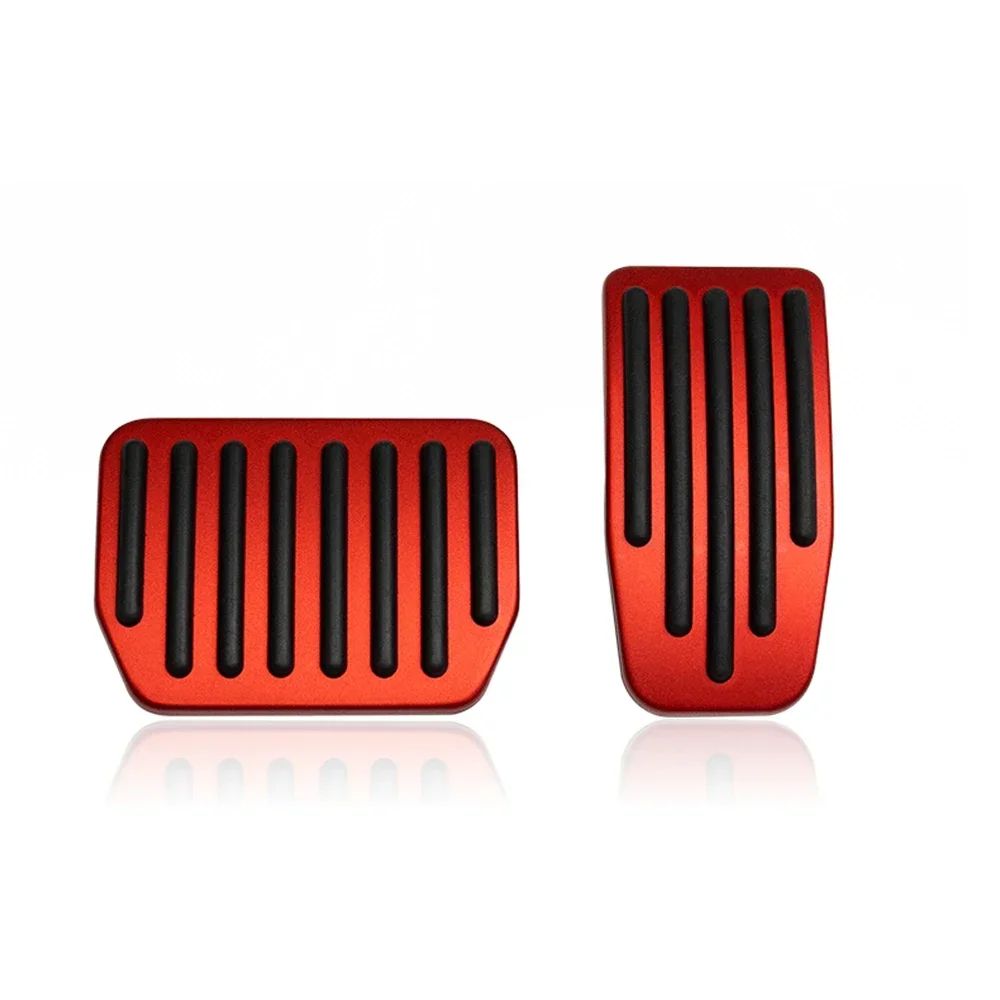 Performance Aluminum Pedal Covers for Tesla Model Y & Model 3 – Non-Slip Foot Pedal Upgrade