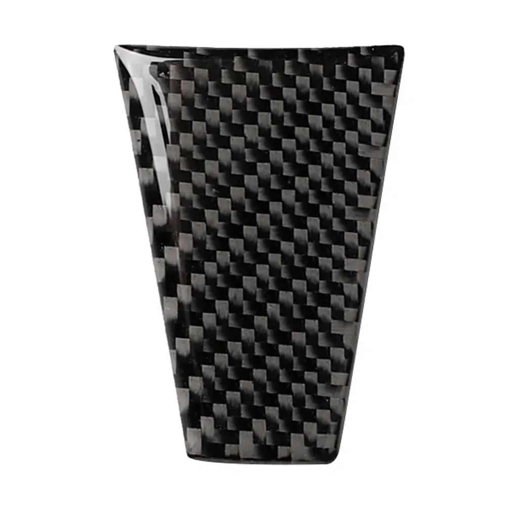 Carbon Fiber Steering Wheel Cover Sticker for Tesla Model S & X – Interior Trim Upgrade