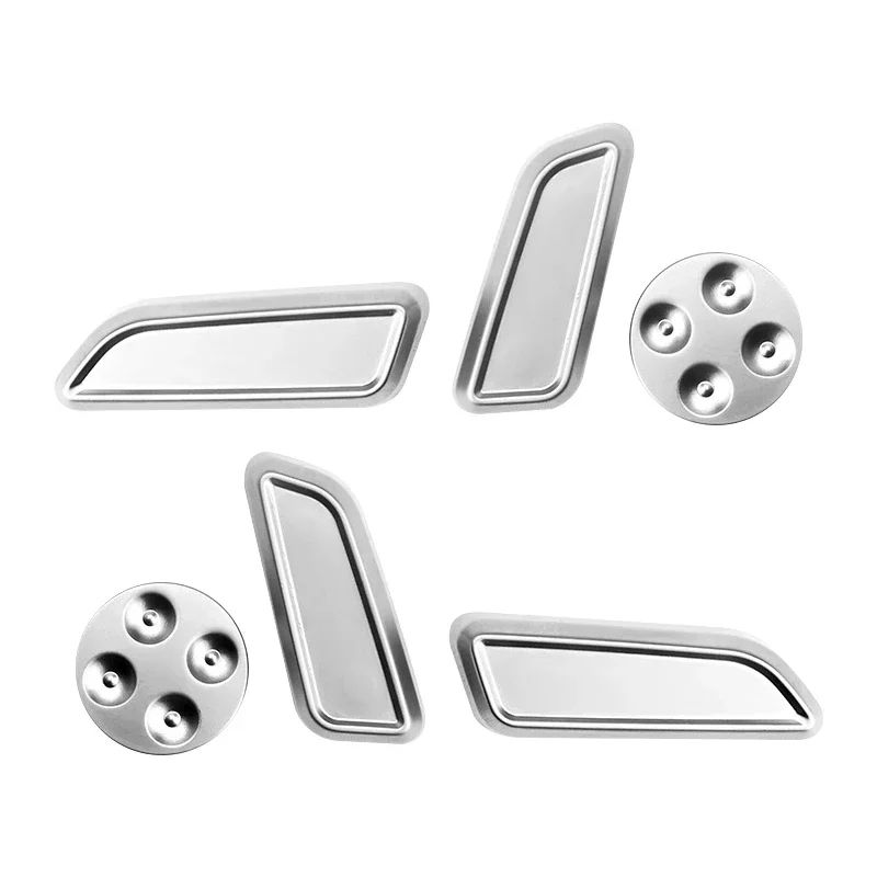 Tesla Seat Adjustment Button Cover Set for Model 3 and Model Y – Interior Trim Protector (6-Piece Set)