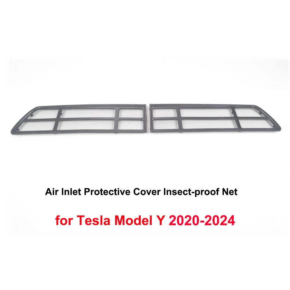 Tesla Front Trunk Insect-Proof Vent Cover for Model Y Juniper 2025 – Frunk Air Inlet Protection Net