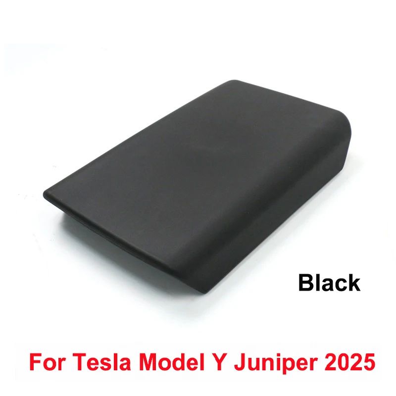 Tesla Center Console Armrest Cushion for Model Y Juniper 2025 – TPE Armrest Pad Protector Interior Upgrade