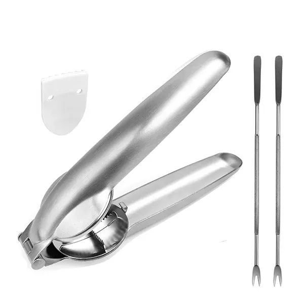 Heavy-Duty Chestnut Cracker with Non-Slip Handle – Stainless Steel Nut Opener Tool
