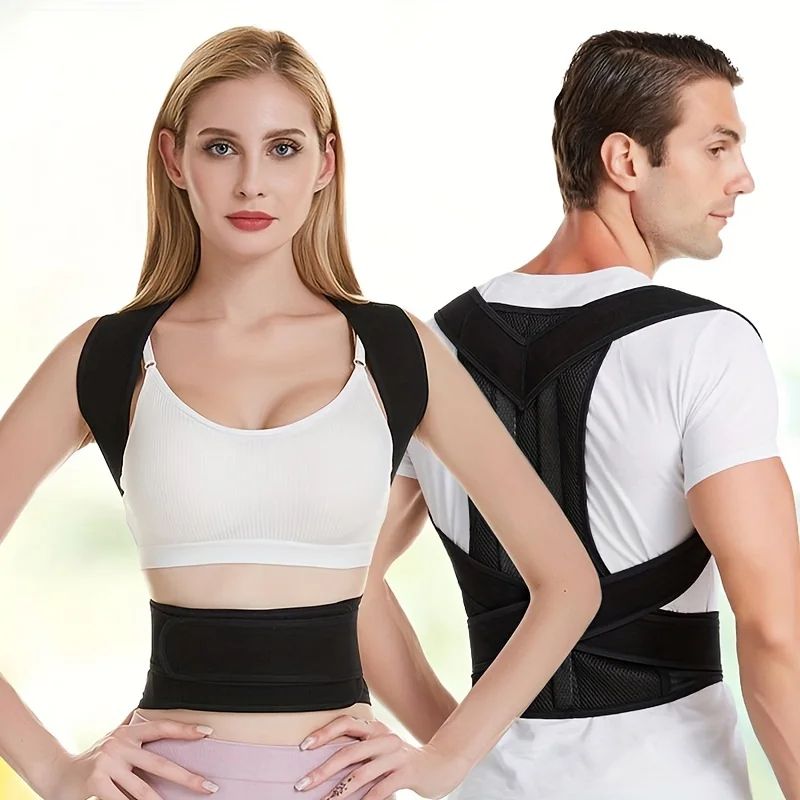 Adjustable Back Posture Corrector Brace with Spine & Shoulde | Inspire ...
