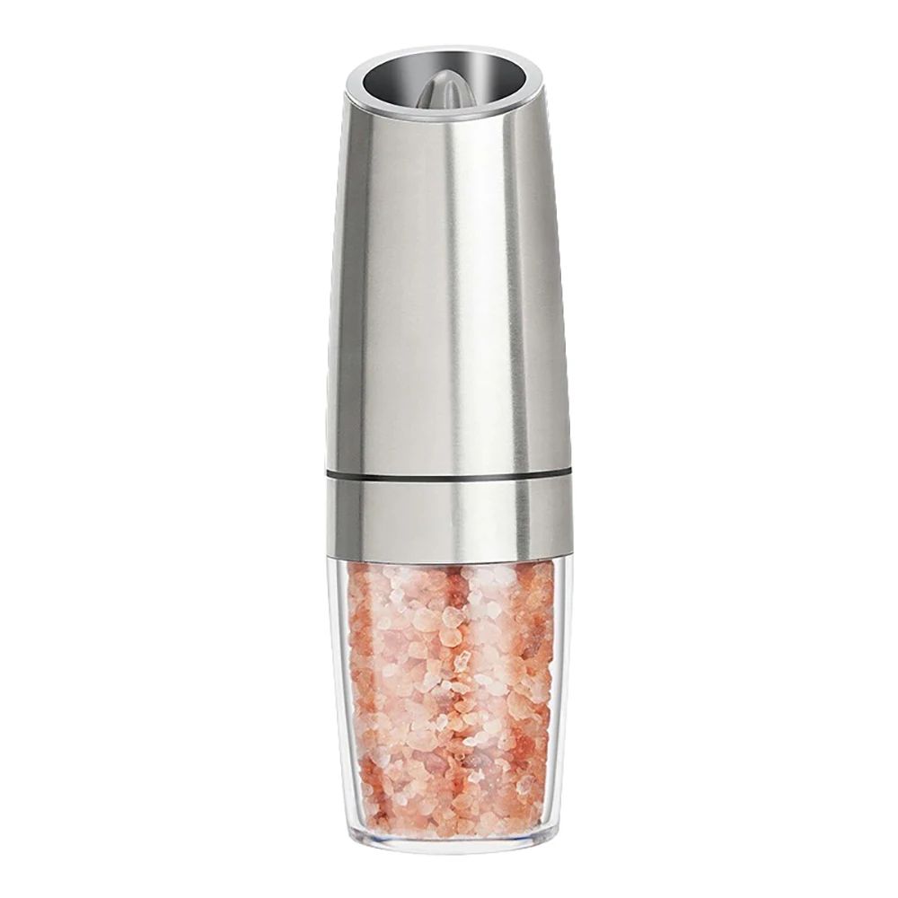 GrindEase Gravity Electric Pepper Mill Set - Electric Pepper Mill with LED Precision