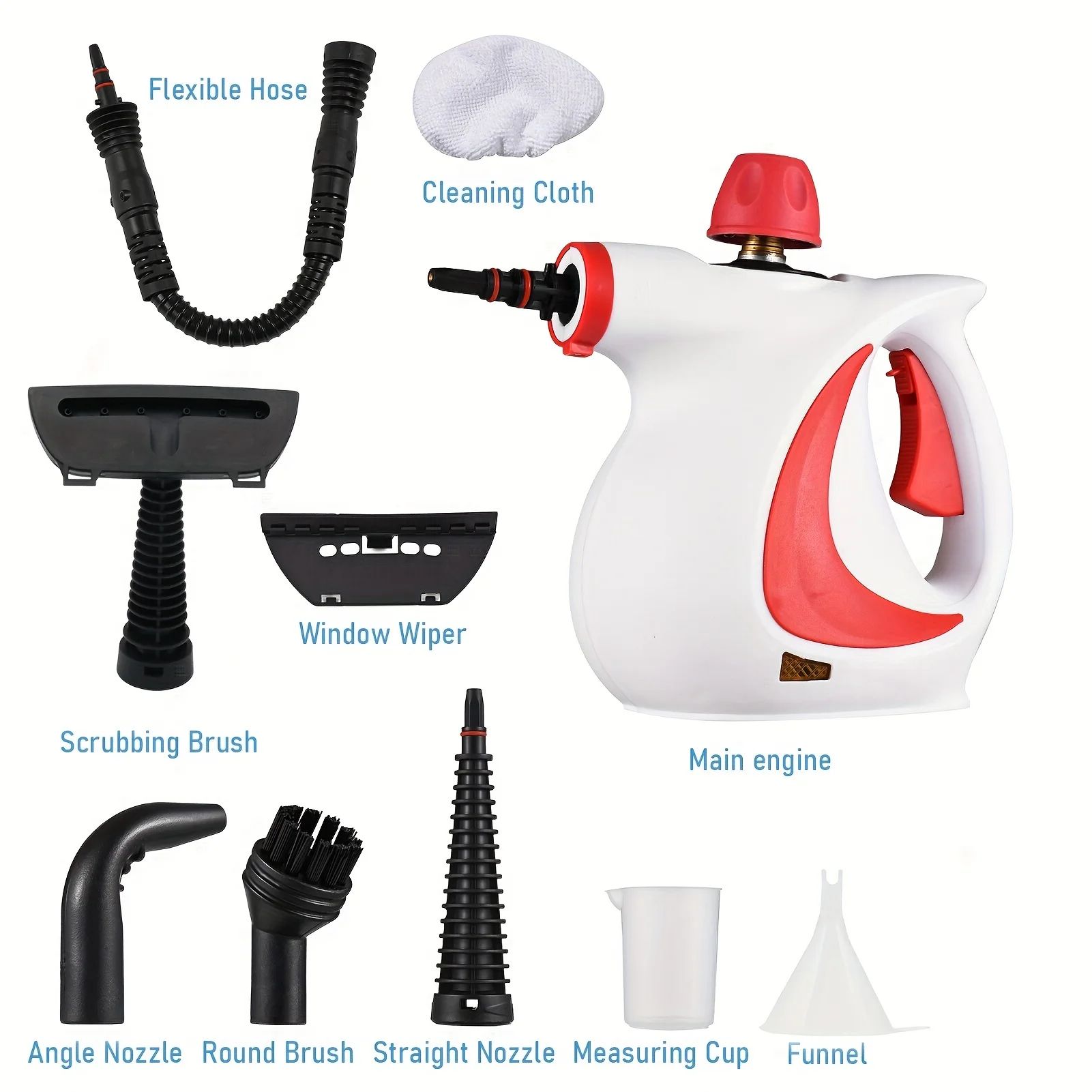 SteamEase Pro Handheld Steam Cleaner – Portable Steam Cleaner for Kitchen, Bathroom & Car
