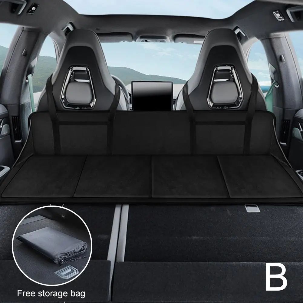RoadRest Car Back Seat Extender - Extra-Long Car Camping Mattress & Travel Bed for SUV and Trucks