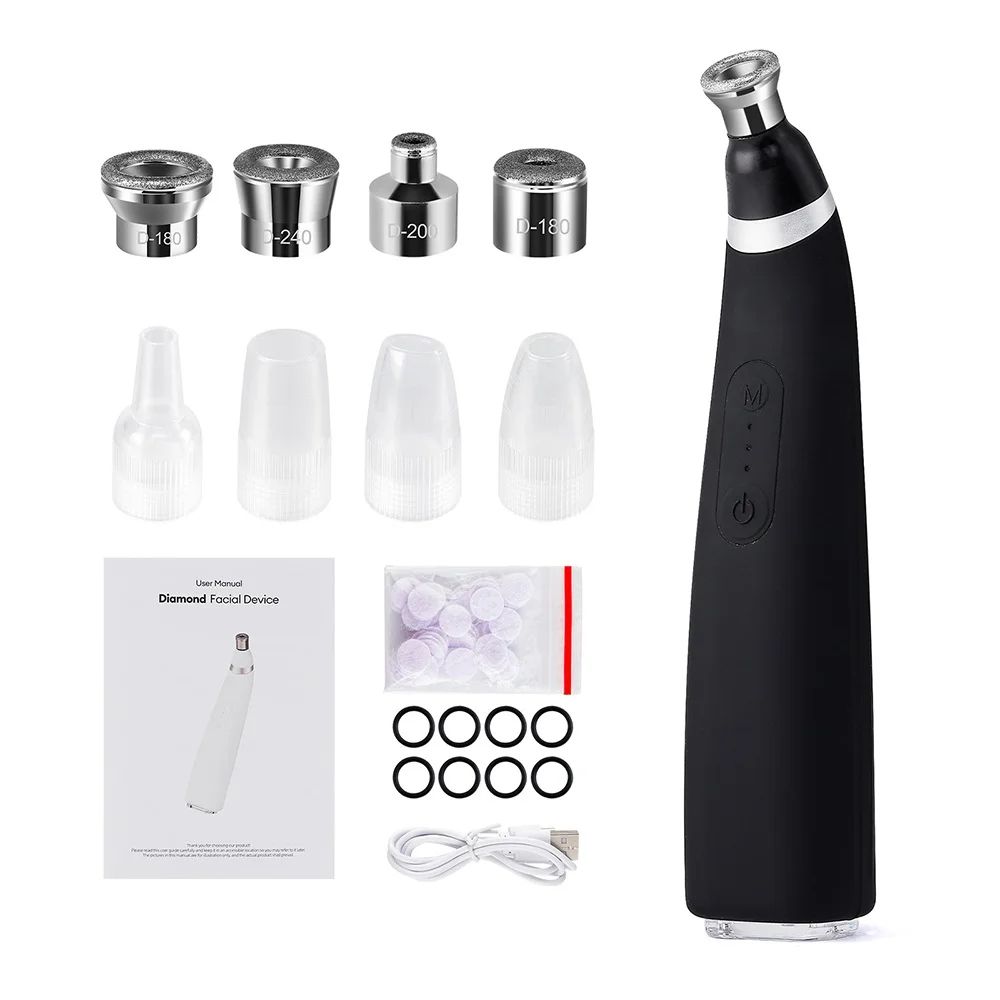 Professional Diamond Microdermabrasion Machine for Home Use - Deep Exfoliation & Facial Skin Renewal