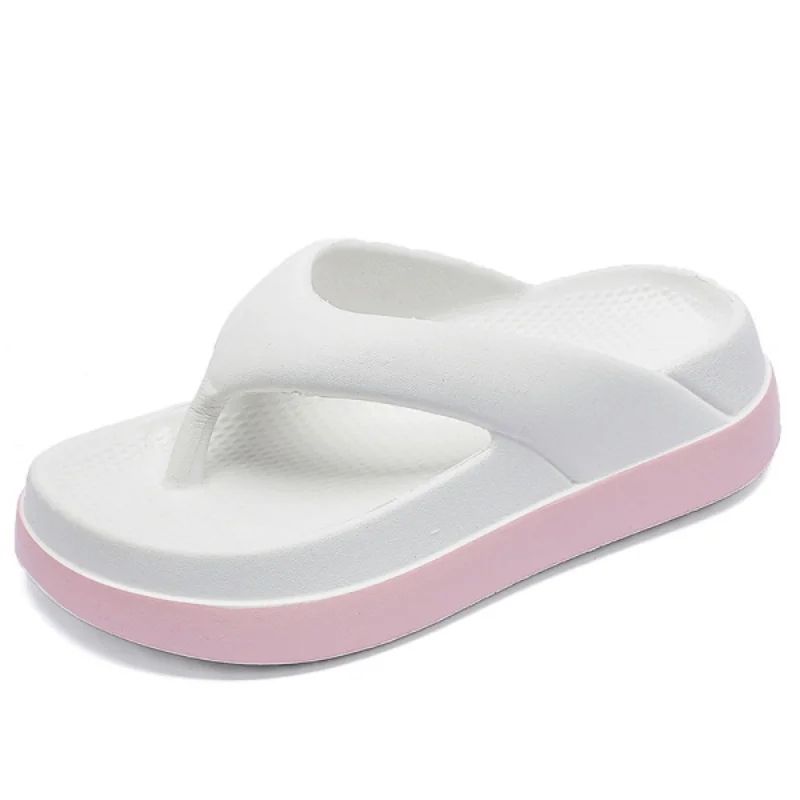 Women Platform Flip Flops – Non-Slip Casual Sandals with Trend-Forward Design