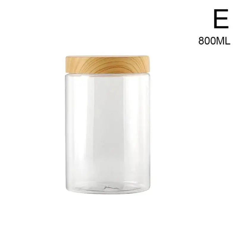 Airtight Clear Storage Jar – Moisture-Proof Kitchen Storage Jar for Spices, Grains & Pantry Organization