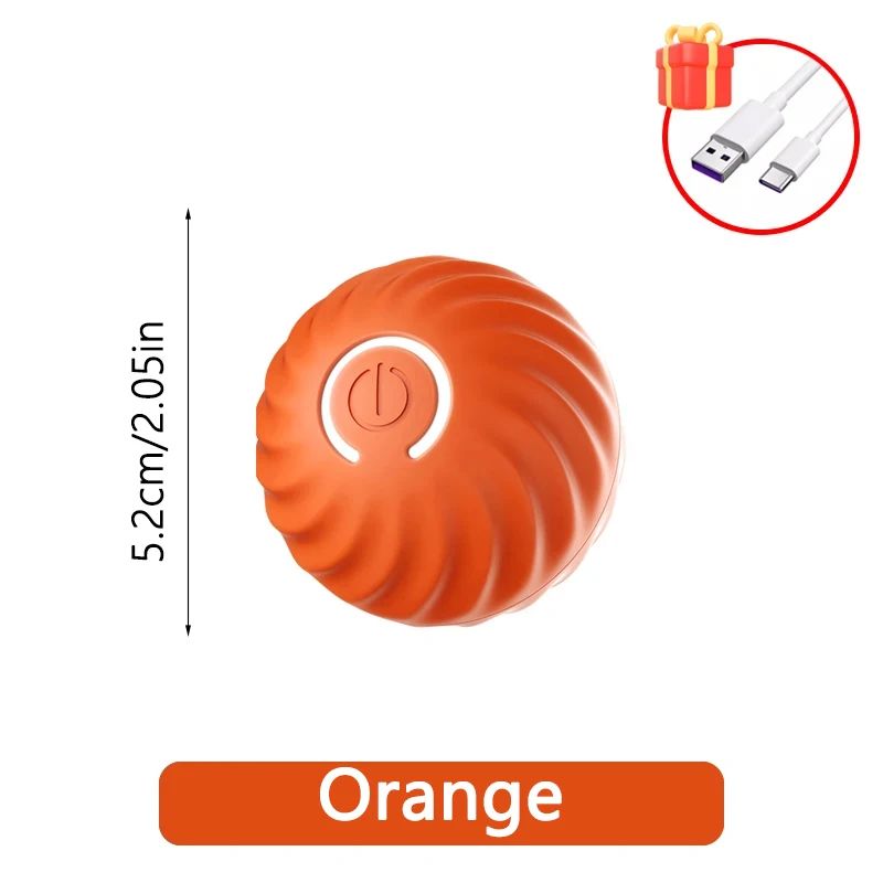 BounceMate Active Play Ball – Smart Dog Toy Ball & Interactive Rolling Toy for Dogs and Cats