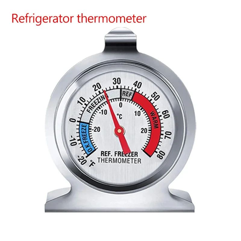 TempMaster Stainless Steel Oven & Grill Thermometer – Accurate oven thermometer for Baking, BBQ & Freezer Use