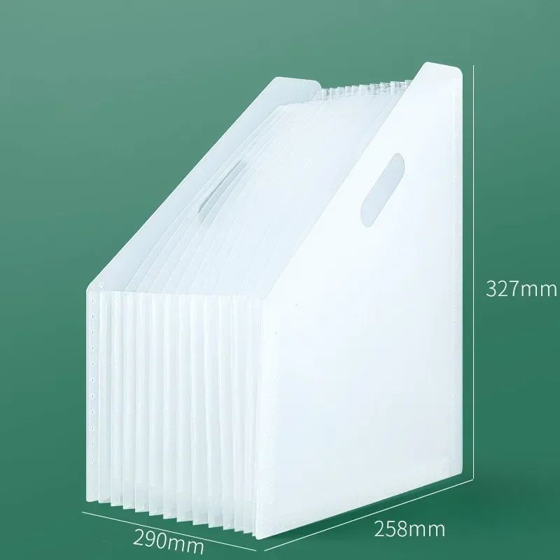 A4 Vertical Desk File Organizer Multi-Layer Standing Document Folder