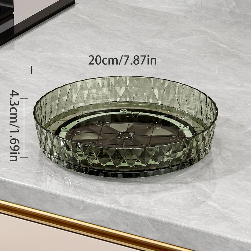 360° Rotating Spice Rack Organizer – Multifunctional Kitchen Countertop Turntable